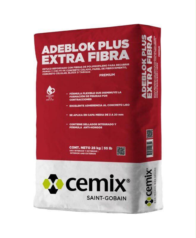 Adeblok Plus Extra Fibra — Cemix