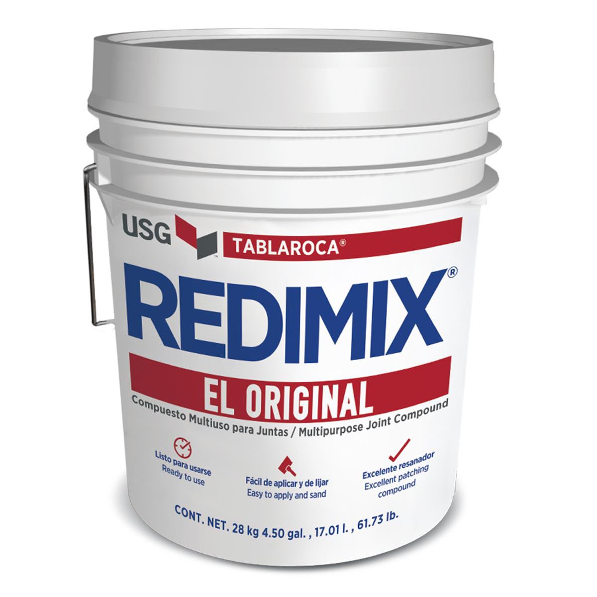 Redimix cubeta 28 kg — USG